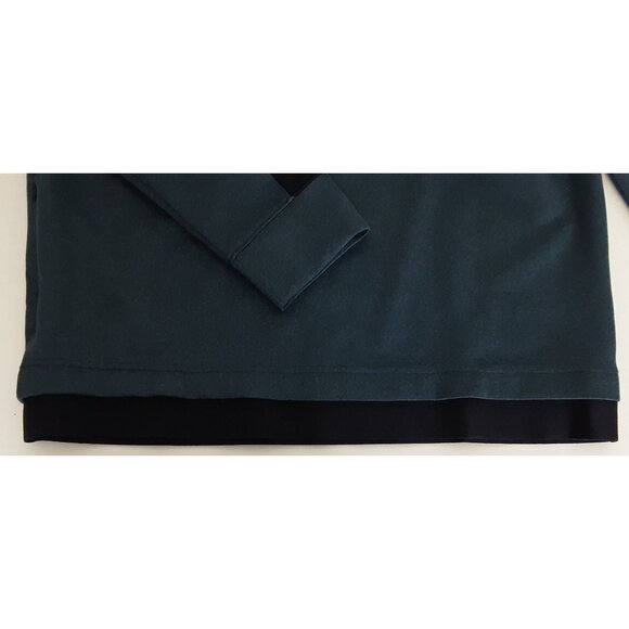 All In Motion Mens Performance Black and Blue Long-Sleeve Sweatshirt Size L - Picture 5 of 7